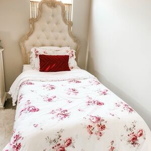 Two beautiful throw pillows